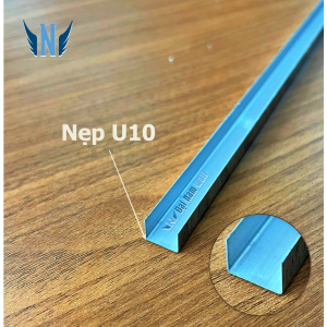 Nẹp Inox U10 Trắng Gương 