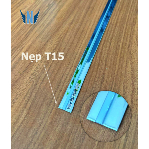 Nẹp Inox T15 Trắng Gương 