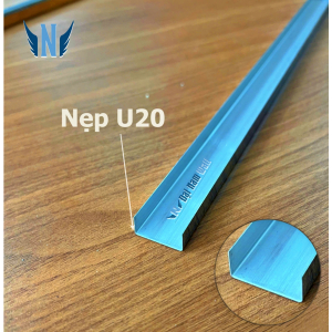 Nẹp Inox U20 Trắng Gương 