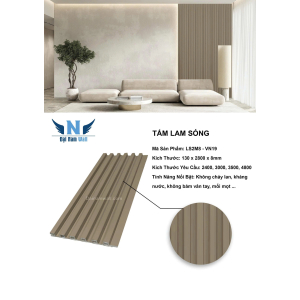 Tấm Lam Sóng Ốp Tường