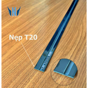 Nẹp Inox T20 Đen Gương 