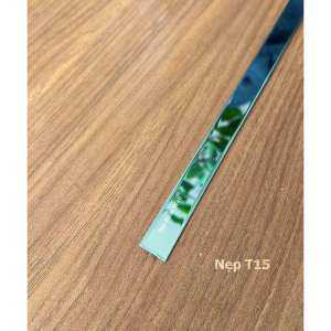 Nẹp Inox T15 Trắng Gương 