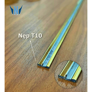 Nẹp Inox T10 Vàng Gương