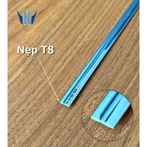 Nẹp Inox T8 Trắng Gương