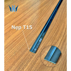 Nẹp Inox T15 Đen Gương 
