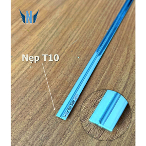 Nẹp Inox T10 Trắng Gương 