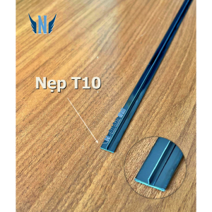 Nẹp Inox T10 Đen Gương 