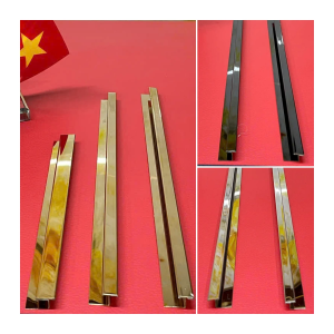 Nẹp H Inox 2.44 - 2850 thép không gỉ 201