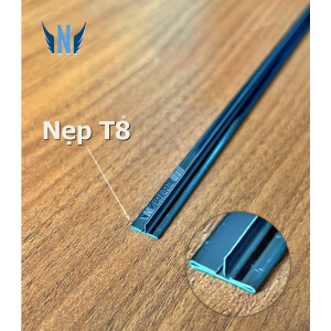 Nẹp Inox T8 Đen Gương