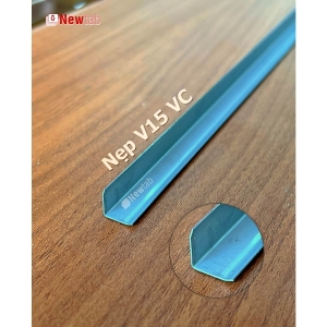 Nẹp Inox V15 Vát Cạnh Hồng Gương