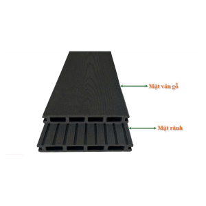 Sàn gỗ nhựa ngoài trời 2D 140×25