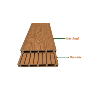 Sàn gỗ nhựa ngoài trời 2D 140×25