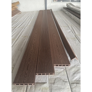 Sàn Gỗ Nhựa Ngoài Trời - Brown 2D