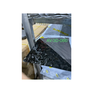 Tấm inox 3D gương đen dập sóng – AV3D06D