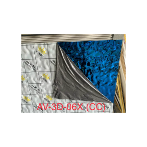 Tấm inox 3D sóng nước xanh – AV3D06X
