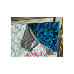  Tấm inox 3D xanh gương – AV3D02X