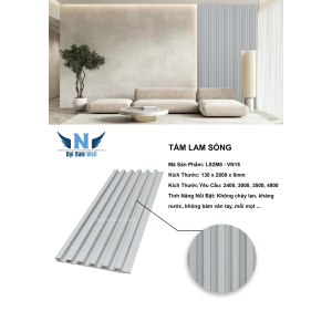 Tấm Lam Sóng Ốp Tường