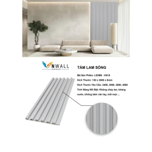 Tấm Lam Sóng Ốp Tường