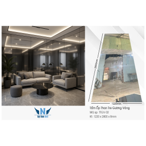 Tấm Ốp Than Tre Gương Bạc 