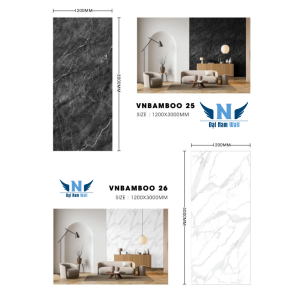 Tấm Ốp Tường Than Tre Vân Đá (theo m2)