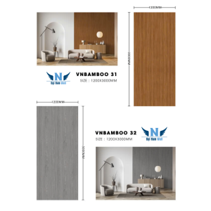 Tấm Ốp Tường Than Tre Vân Gỗ