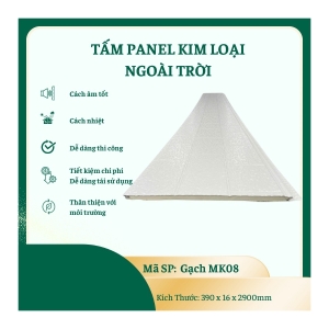 Tấm Panel Kim Loại Gạch Ngoài Trời